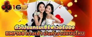 ตัวโปรแกรมเซิร์ฟเวอร์ของ BMF168 ทางเข้า มันทำงานแบบไหน
