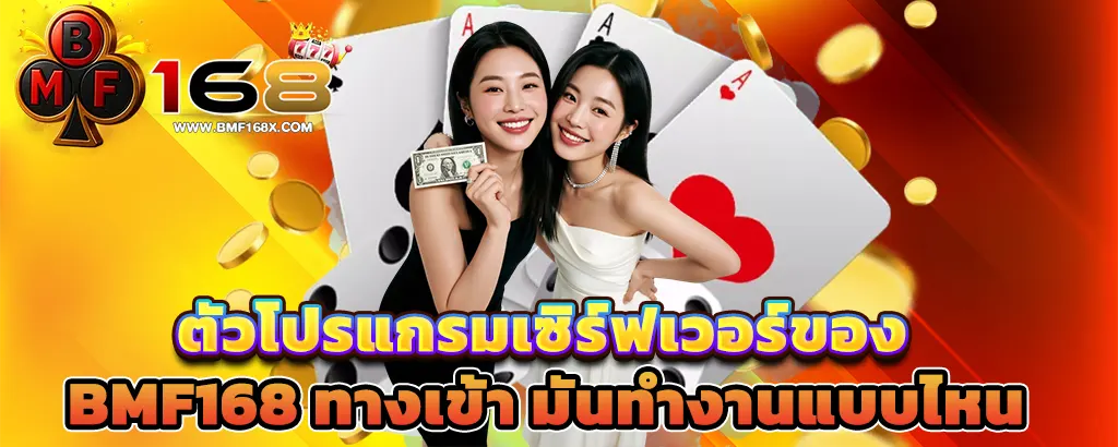 ตัวโปรแกรมเซิร์ฟเวอร์ของ BMF168 ทางเข้า มันทำงานแบบไหน